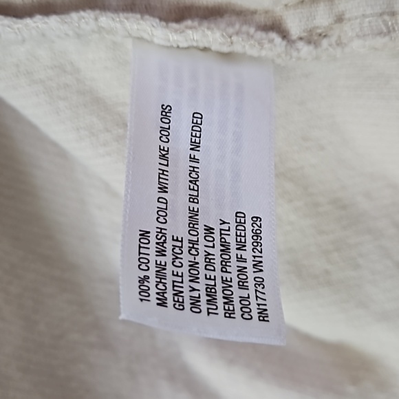 Wild Fable Oatmeal Corduroy Jacket Women's Large EUC - Picture 6 of 14